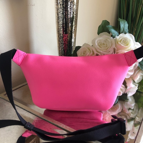 Balenciaga Unisex Fanny Pack x Cross Body Bag Pink - Picture 3 of 7